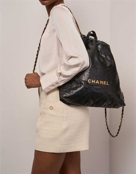 chanel 22 backpack|chanel 22 sizes medium.